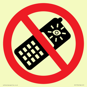 P910 Prohibition: No camera phones
